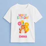 "The Birthday Edit" – Personalised Celebration Tees by Keino Kids - 8 Year Old