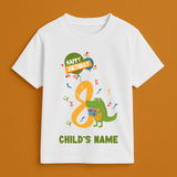"The Birthday Edit" – Personalised Celebration Tees by Keino Kids - 8 Year Old