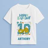 "The Birthday Edit" – Personalised Celebration Tees by Keino Kids - 10 Year Old