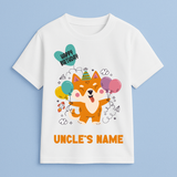 "The Birthday Edit - Unlce Edition" Personalised Celebration Tees by Keino Kids