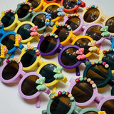 “Coolest Custom Sunnies” - Personalised Kids Sunglasses with Charms & your Little One's Name by Keino Kids