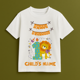"The Birthday Edit" – Personalised Celebration Tees by Keino Kids - 1 Year Old