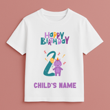 "The Birthday Edit" – Personalised Celebration Tees by Keino Kids - 2 Year Old