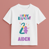 "The Birthday Edit" – Personalised Celebration Tees by Keino Kids - 2 Year Old