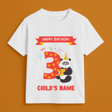 "The Birthday Edit" – Personalised Celebration Tees by Keino Kids - 3 Year Old