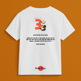 "The Birthday Edit" – Personalised Celebration Tees by Keino Kids - 3 Year Old