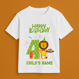 "The Birthday Edit" – Personalised Celebration Tees by Keino Kids - 4 Year Old