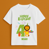 "The Birthday Edit" – Personalised Celebration Tees by Keino Kids - 4 Year Old