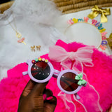 “Coolest Custom Sunnies” - Personalised Kids Sunglasses with Charms & your Little One's Name by Keino Kids