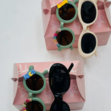 “Coolest Custom Sunnies” - Personalised Kids Sunglasses with Charms & your Little One's Name by Keino Kids