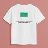 Back of Keino Kids T-shirt featuring Ephesians 4:32 Scripture – Christian personalised kidswear