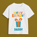 "The Birthday Edit - Daddy Edition" Personalised Celebration Tees by Keino Kids