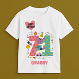 👵 The Birthday Edit - Grandma Edition Personalised Celebration Tees by Keino Kids