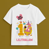 "The Birthday Edit" – Personalised Celebration Tees by Keino Kids - 10 Year Old