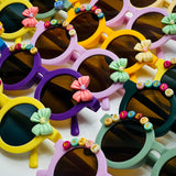 “Coolest Custom Sunnies” - Personalised Kids Sunglasses with Charms & your Little One's Name by Keino Kids
