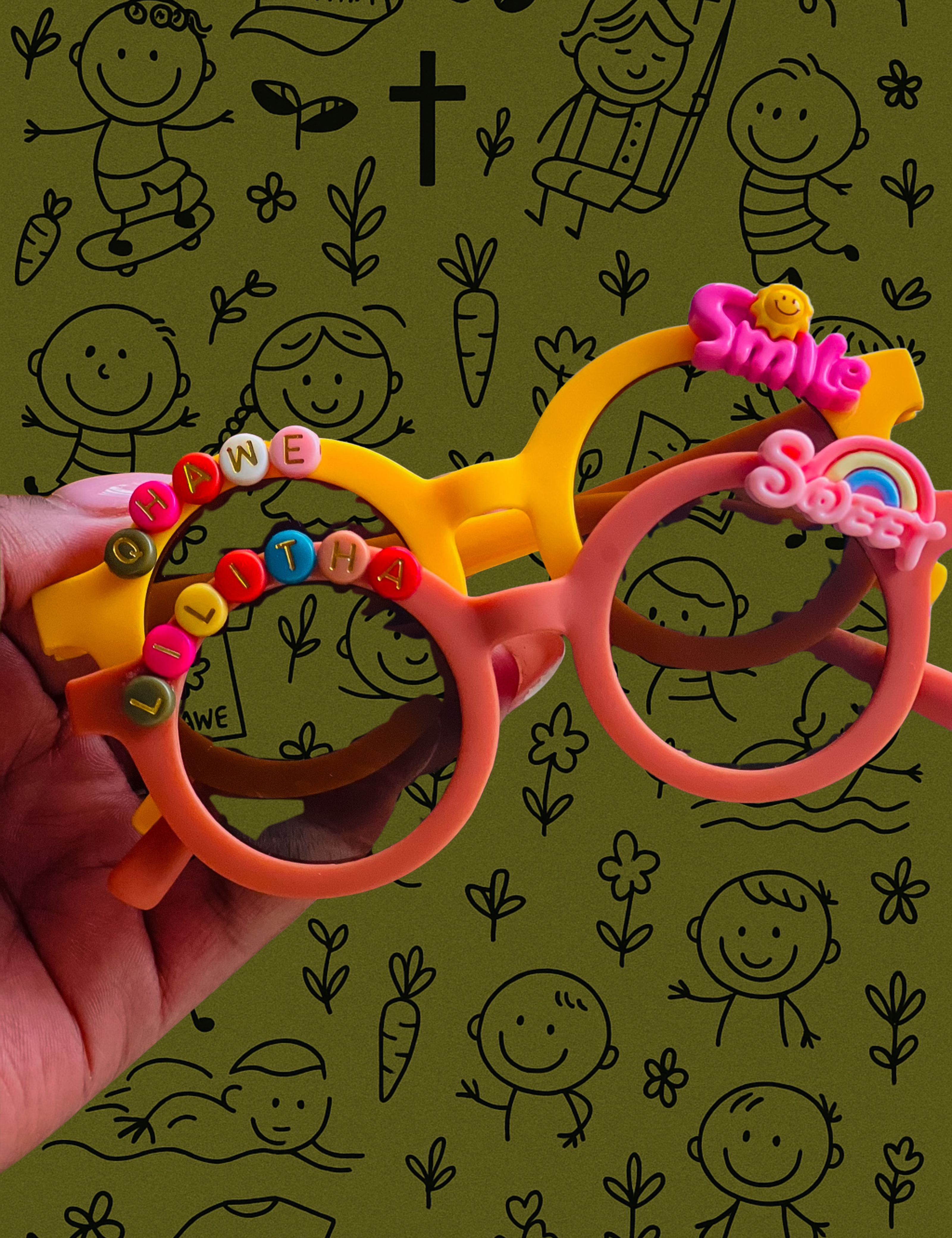 Personalised sunglasses for kids