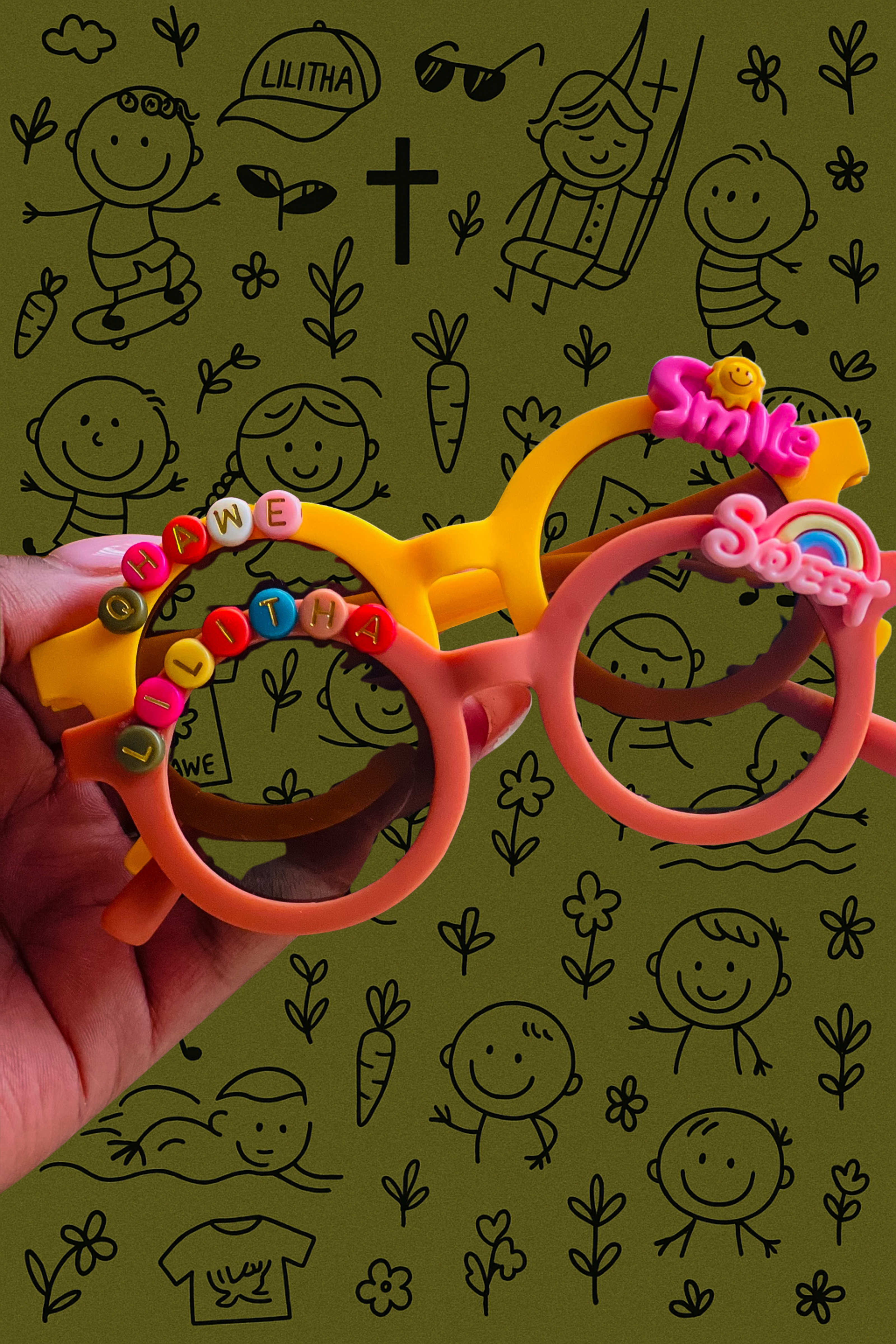 Personalised sunglasses for kids