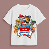 The Birthday Edit - Paw Patrol Family Collection Personalised Family Celebration Tees by Keino Kids