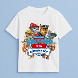 The Birthday Edit - Paw Patrol Family Collection Personalised Family Celebration Tees by Keino Kids