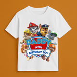 The Birthday Edit - Paw Patrol Family Collection Personalised Family Celebration Tees by Keino Kids