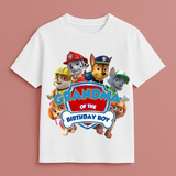 The Birthday Edit - Paw Patrol Family Collection Personalised Family Celebration Tees by Keino Kids