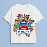 The Birthday Edit - Paw Patrol Family Collection Personalised Family Celebration Tees by Keino Kids