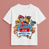The Birthday Edit - Paw Patrol Family Collection Personalised Family Celebration Tees by Keino Kids