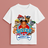 The Birthday Edit - Paw Patrol Family Collection Personalised Family Celebration Tees by Keino Kids