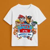 The Birthday Edit - Paw Patrol Family Collection Personalised Family Celebration Tees by Keino Kids